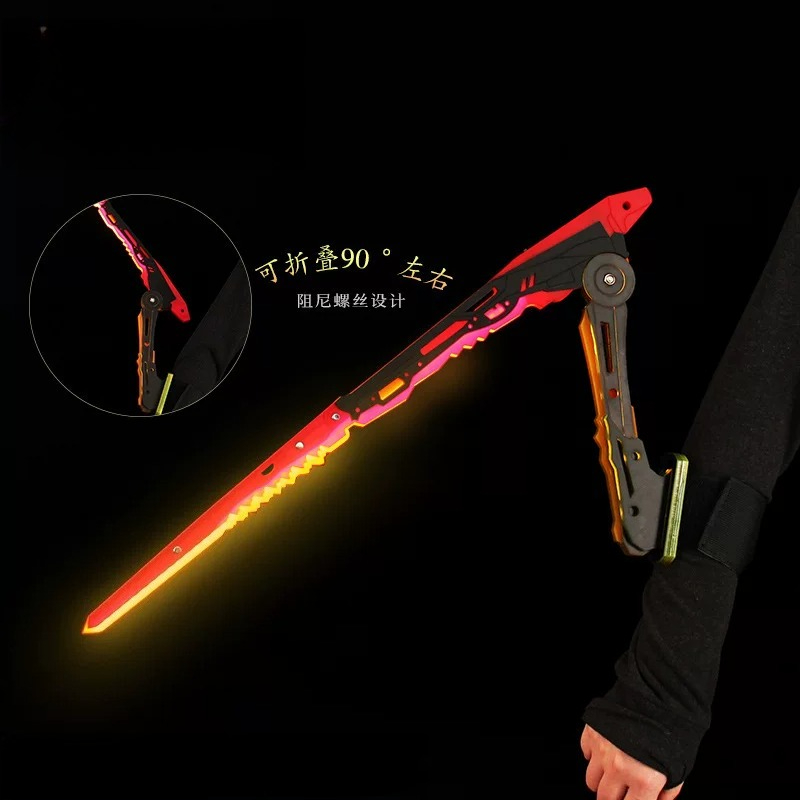 Cosplay Prop Katana - Anime Cyberpunk Katana Mantis Blade Lichtgevend