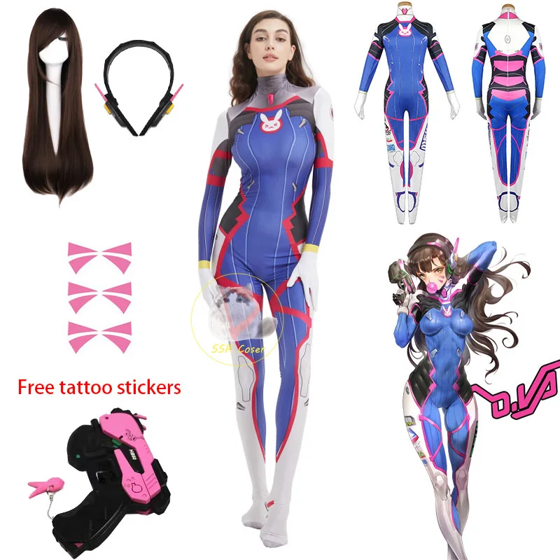 Dva Cosplay Prop - Dva Cosplay Kostuum Bodysuit Zenti Game