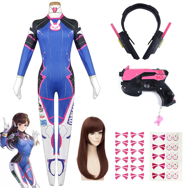 Dva Cosplay Prop - Game Overwatch Dva Cosplay Kostuums Panty