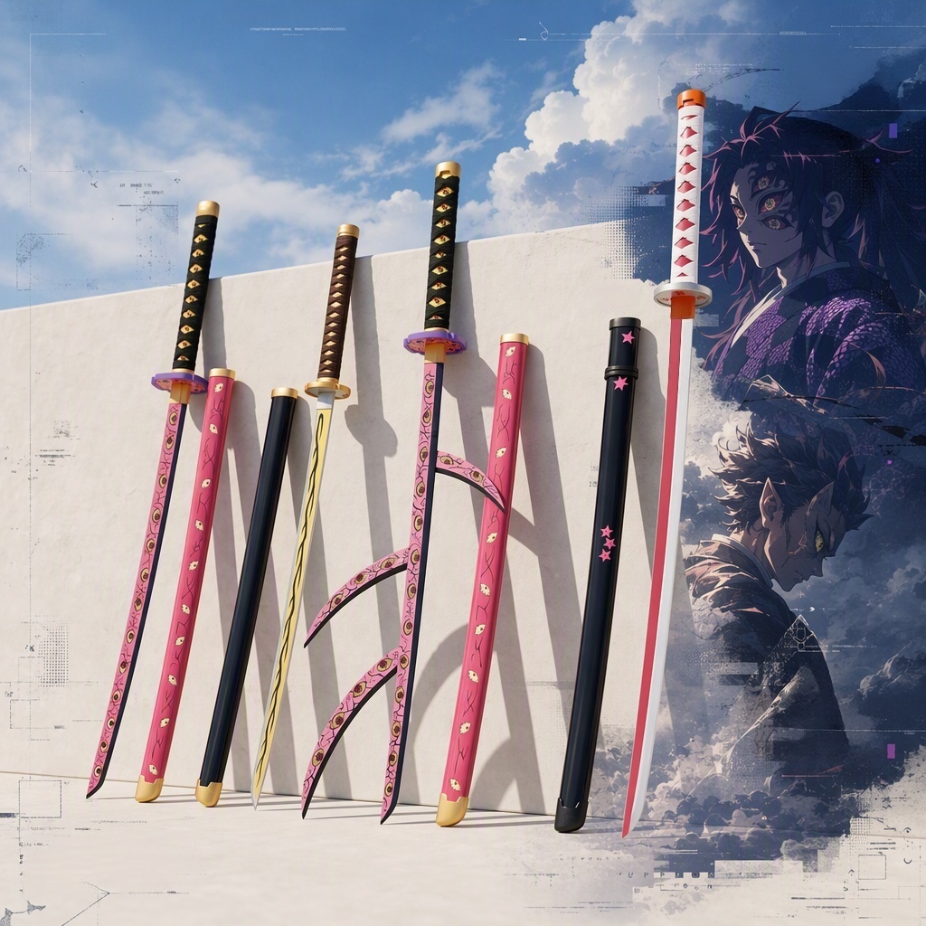 Cosplay Prop Katana - 40 inch Demon Slayer Agatsuma Zenitsu
