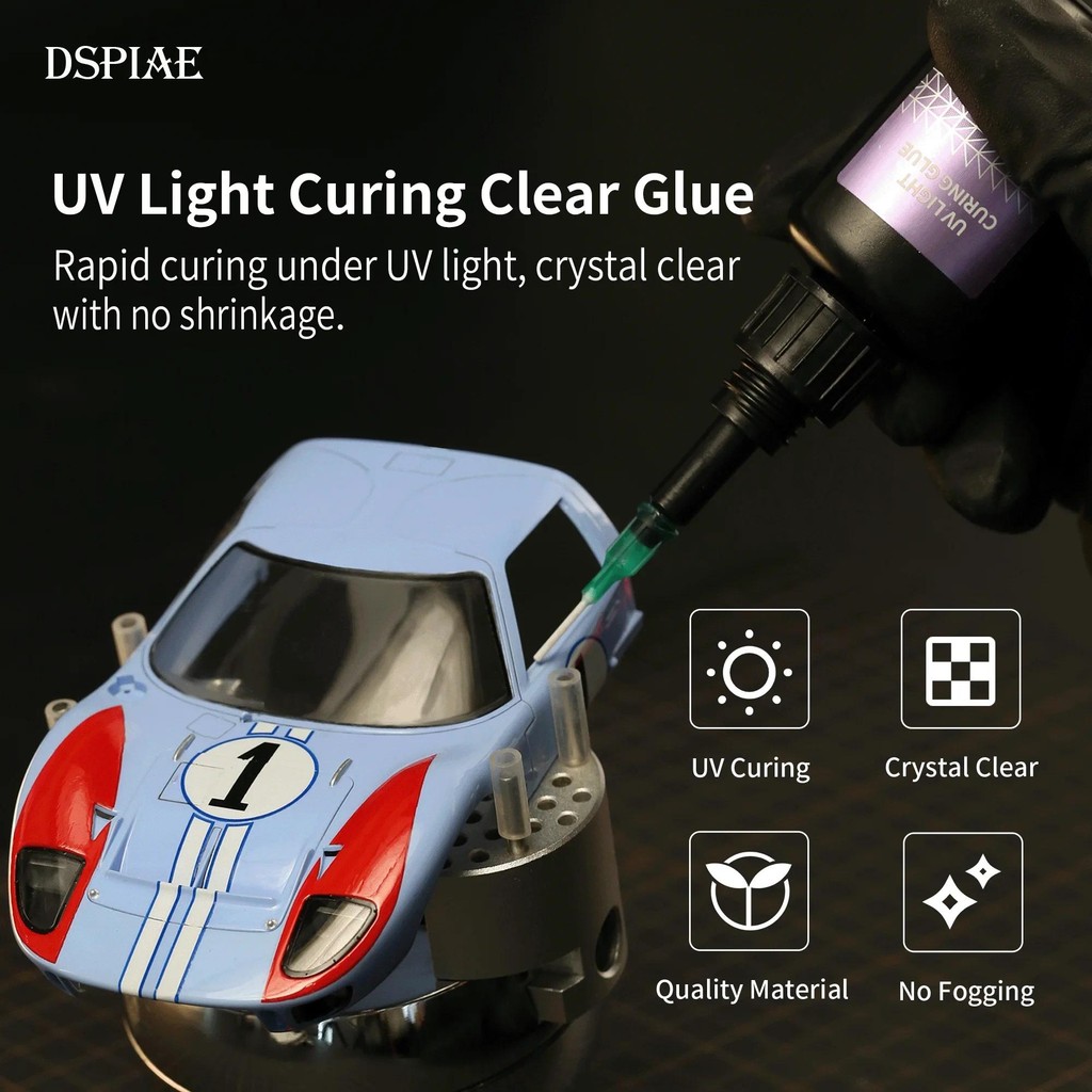 DSPIAE UV-lichtuithardende hel - Metallic Spray Paint recensie en prijs
