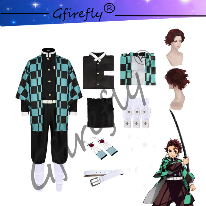 Kamado Tanjirou Cosplay Kostuu - Cosplay Prop Katana recensie en prijs