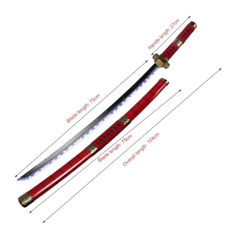 2026 Roronoa Zoro Katana Anime - Cosplay Prop Katana recensie en prijs