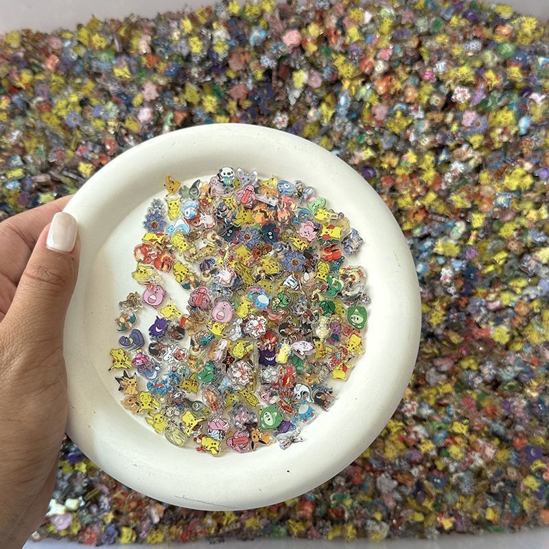 1cm Mini Pokemon Acryl Stukjes - Cosplay Prop Filler recensie en prijs