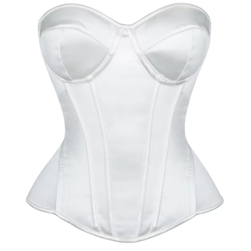 Witte korset voor dames, overb - Boning Corset Steel recensie en prijs