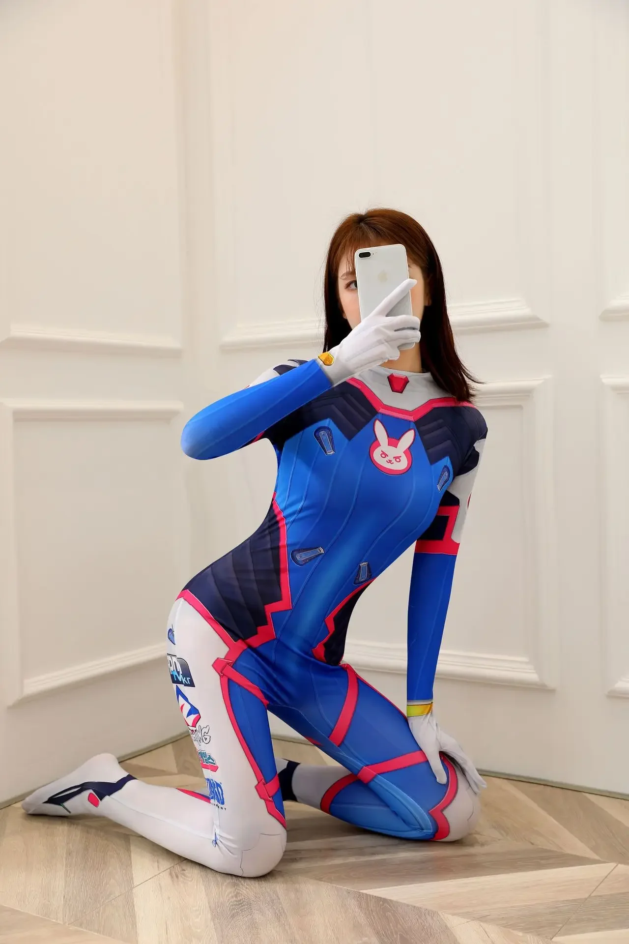 Game Dva Cosplay Jumpsuit Kost - Dva Cosplay Prop recensie en prijs