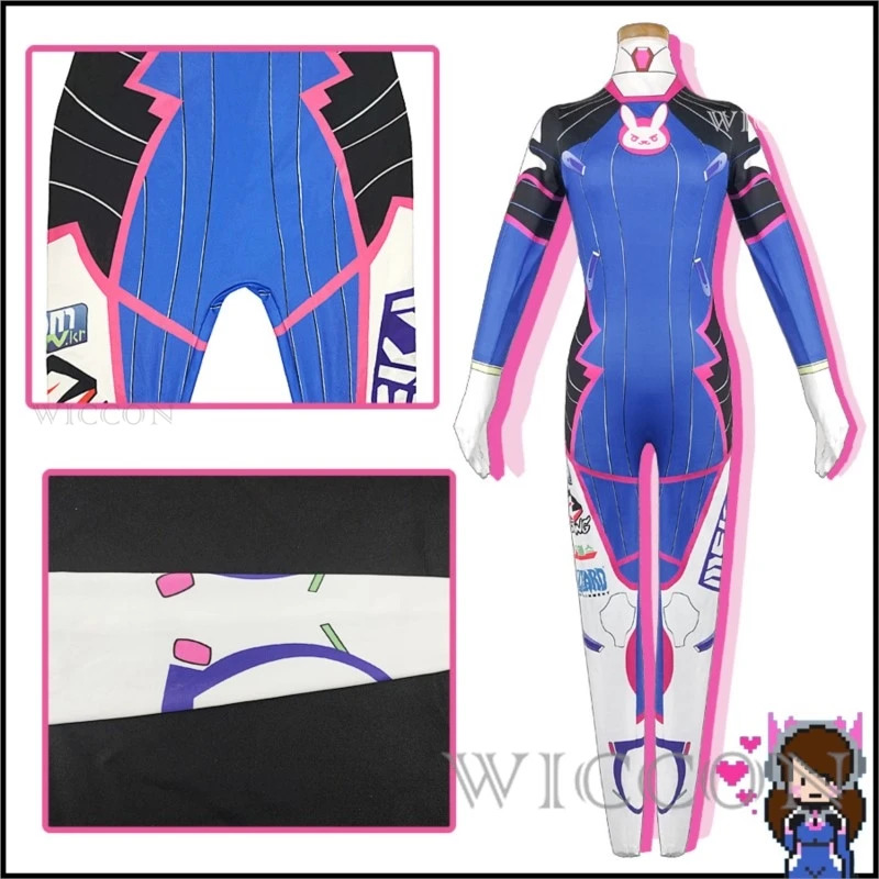 2025-11 Anime Vrouw Jumpsuit P - Dva Cosplay Prop recensie en prijs