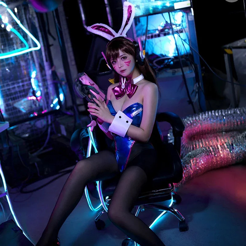 Overwatch DVA Bunny Jumpsuit S - Dva Cosplay Prop recensie en prijs