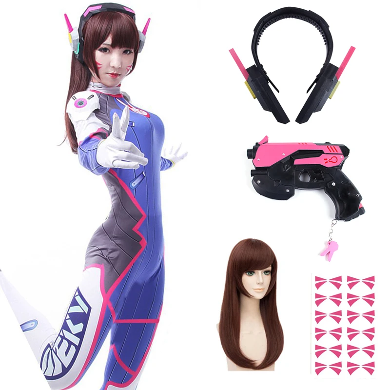 Anime Vrouw Jumpsuit Panty Dva - Dva Cosplay Prop recensie en prijs
