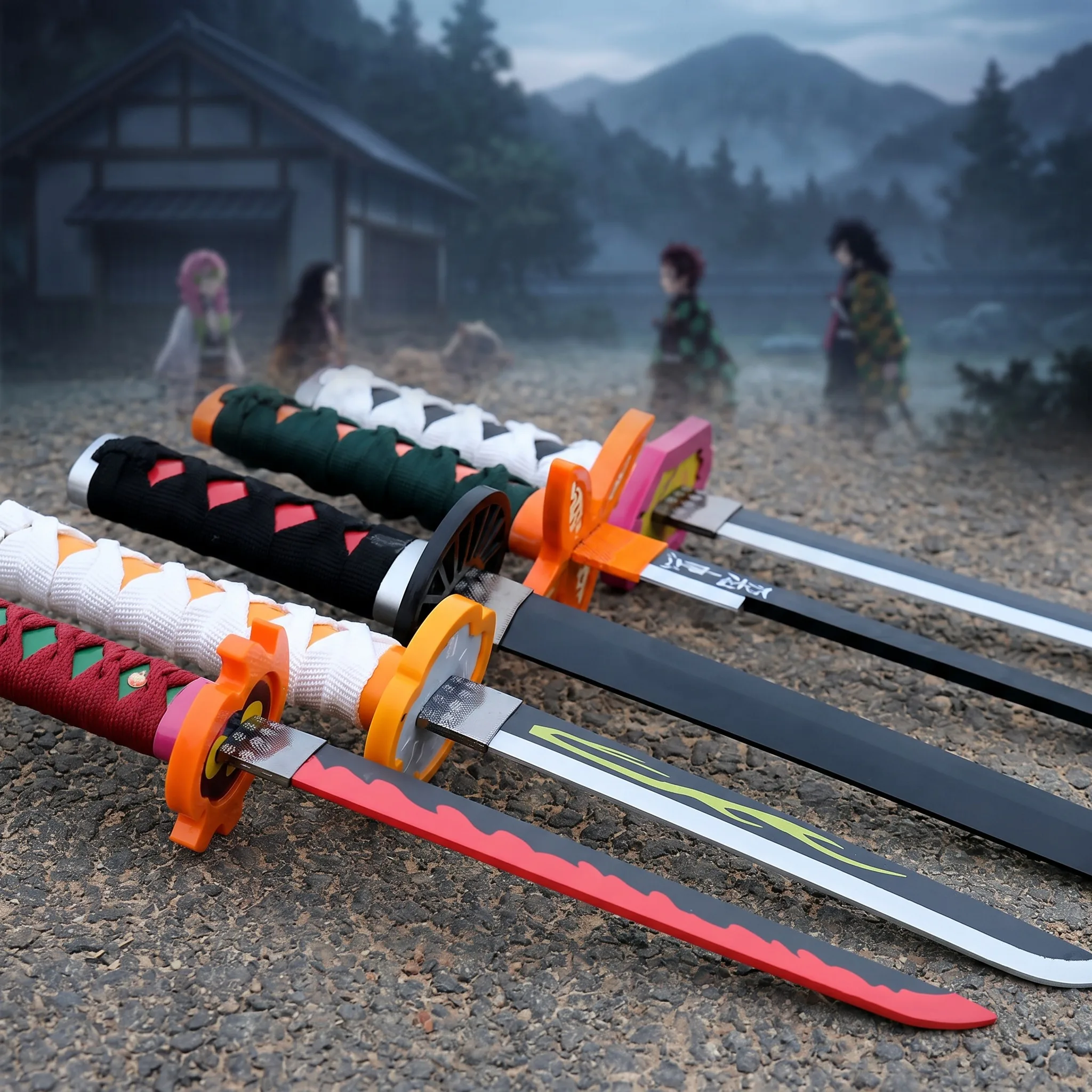 72 104cm Demon Slayer Katana T - Cosplay Prop Katana recensie en prijs