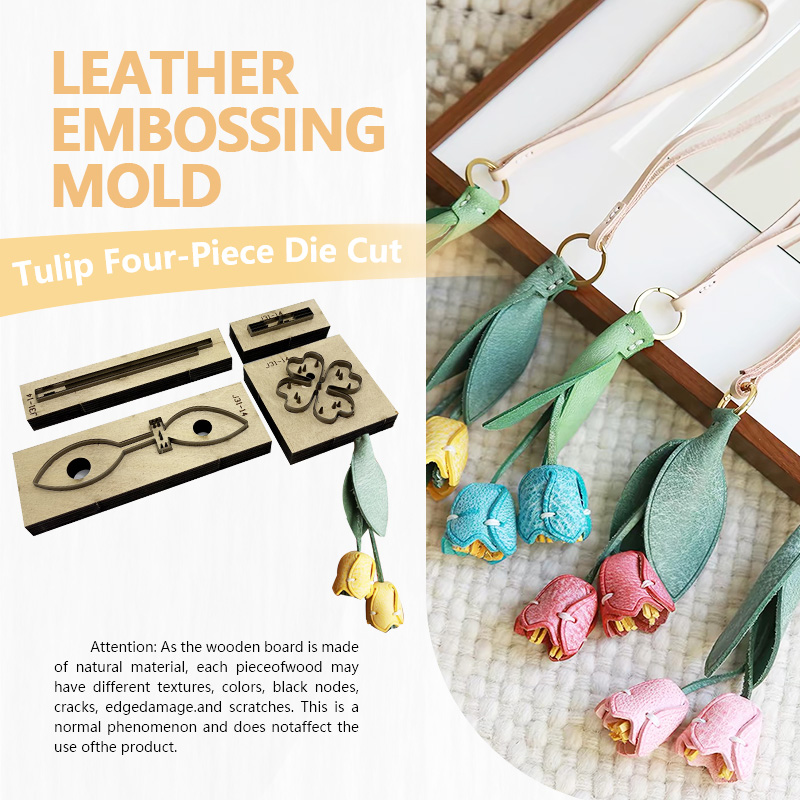 Leren Tulip Vierdelige Set Mes - Craft Knife Set recensie en prijs
