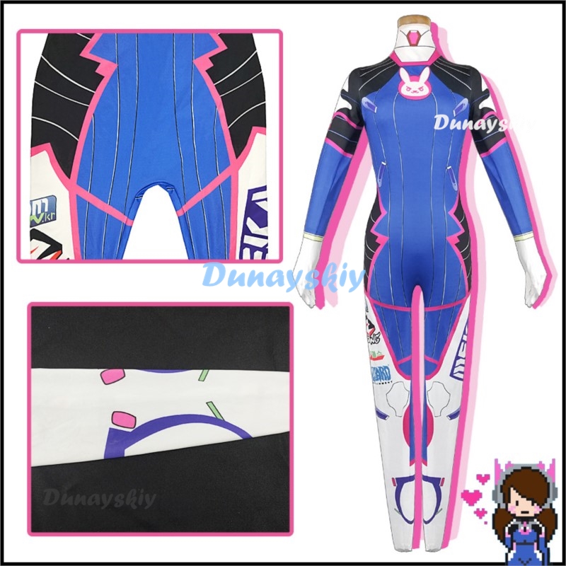 Anime Vrouw Jumpsuit Panty Dva - Dva Cosplay Prop recensie en prijs